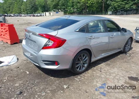 2019 Honda Civic Ex z USA, uszkodzony, nr VIN JHMFC1F39KX003447